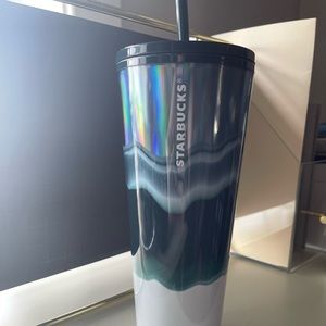 Blue Starbucks Cup